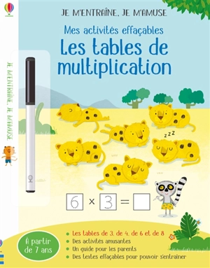 Les tables de multiplication : mes activités effaçables - Holly Bathie