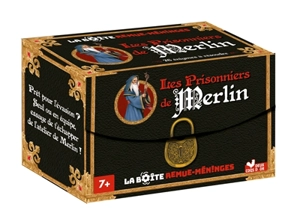 Les prisonniers de Merlin : la boîte remue-méninges : 76 énigmes à résoudre - Claire Lelièvre