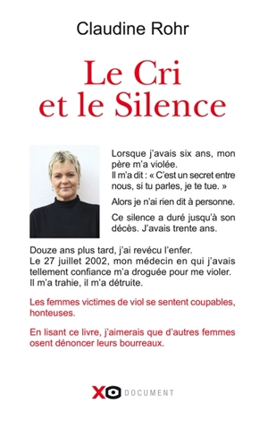 Le cri et le silence - Claudine Rohr