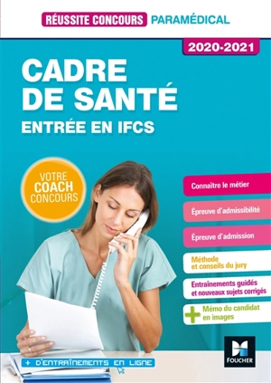 Cadre de santé : entrée en IFCS : 2020-2021 - Sylvie Pierre