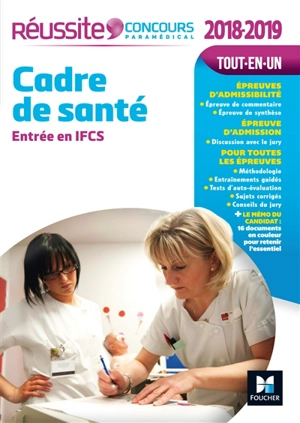 Cadre de santé : entrée en IFCS, 2018-2019 : tout-en-un - Sylvie Pierre