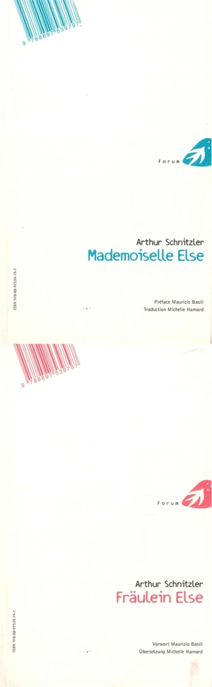 Mademoiselle Else. Fraülein Else - Arthur Schnitzler