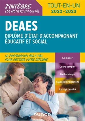 DEAES, diplôme d'Etat d'accompagnant éducatif et social : tout-en-un 2022-2023 - Daniela Lévy