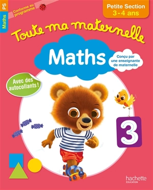 Toute ma maternelle : maths, petite section, 3-4 ans : conforme au programme - Caroline Marcel