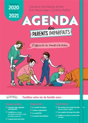 Agenda des parents imparfaits : 2020-2021 - Charlotte Ducharme