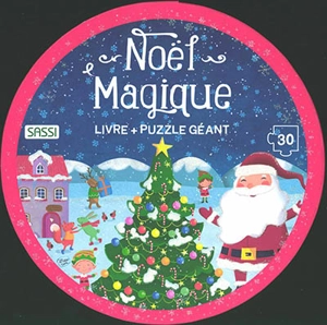 Noël magique : livre + puzzle géant - Matteo Gaule