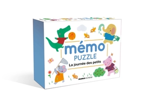 Mémo puzzle : la journée des petits - Marie Mahler