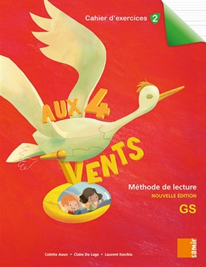 Aux 4 vents : méthode de lecture grande section : cahier d'exercices 2