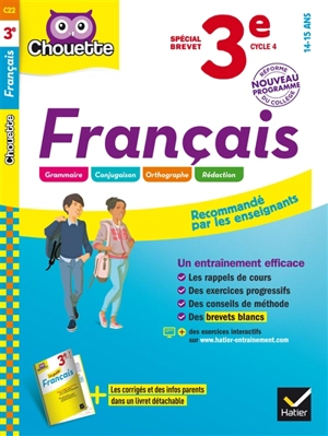 Français 3e, cycle 4, 14-15 ans : spécial brevet : nouveau programme, réforme du collège - Hélène Kalnin-Maggiori