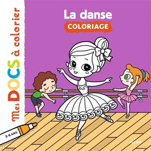 La danse : coloriage - Stéphanie Ledu