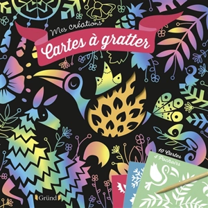 Cartes à gratter : pochoirs - Alice De Page