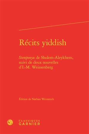 Récits yiddish - Cholem Aleichem