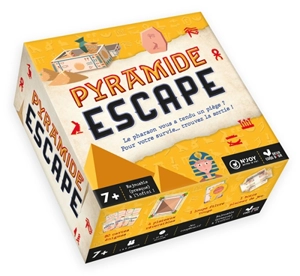 Pyramide escape : le pharaon vous a tendu un piège ? : pour votre survie... trouvez la sortie ! - N'Joy