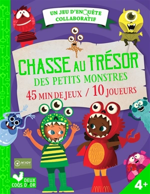 Chasse au trésor des petits monstres : 45 min de jeux-10 joueurs - N'Joy
