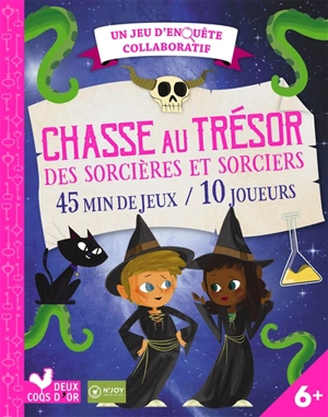 Chasse au trésor des sorcières et sorciers : 45 min de jeux-10 joueurs : un jeu d'enquête collaboratif - N'Joy