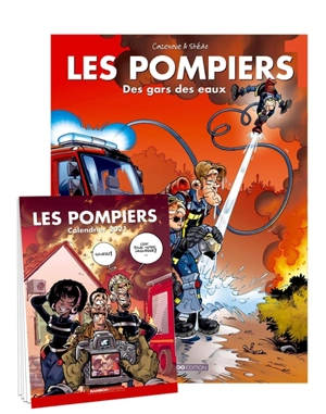 Les pompiers : pack tome 1 + calendrier 2021 - Christophe Cazenove