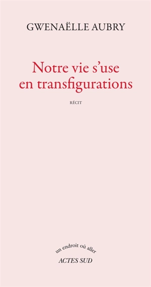 Notre vie s'use en transfigurations - Gwenaëlle Aubry