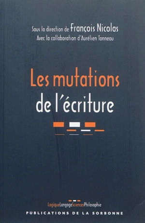 Les mutations de l'écriture