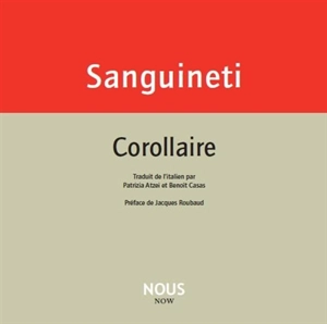 Corollaire - Edoardo Sanguineti