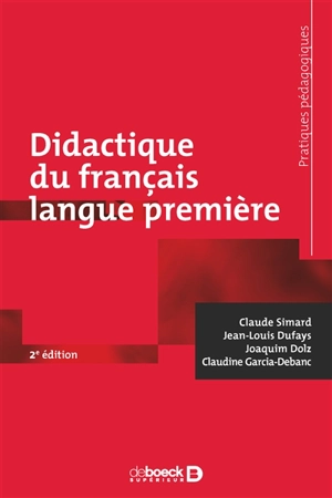 Didactique du français langue première