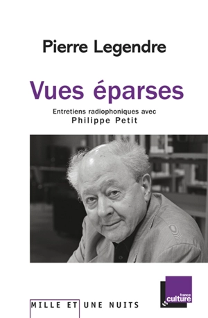 Vues éparses : entretiens radiophoniques avec Philippe Petit - Pierre Legendre