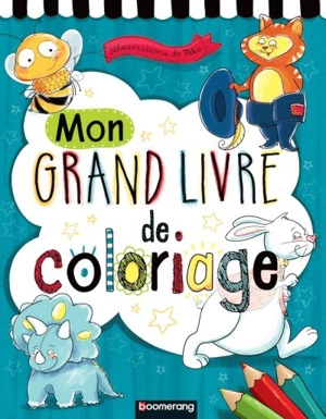 Mon grand livre de coloriage - Mika