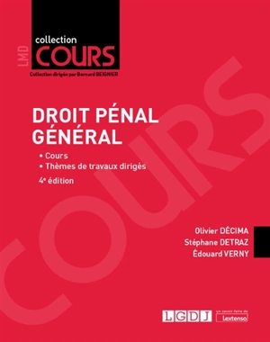 Droit pénal général - Olivier Décima