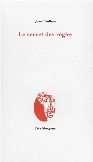 Le secret des règles - Jean Paulhan