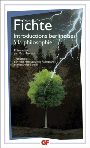 Introductions berlinoises à la philosophie - Johann Gottlieb Fichte