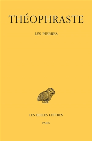 Les pierres - Théophraste