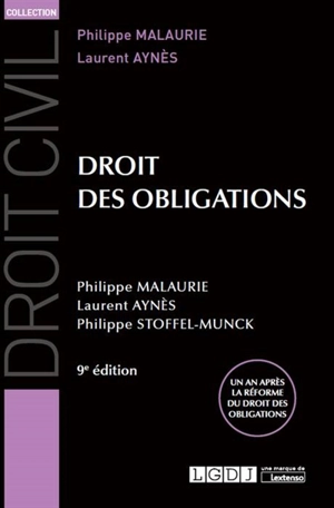 Droit des obligations - Philippe Malaurie