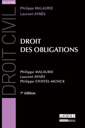 Droit des obligations - Philippe Malaurie