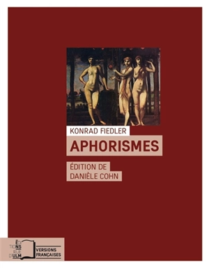 Aphorismes - Konrad Fiedler