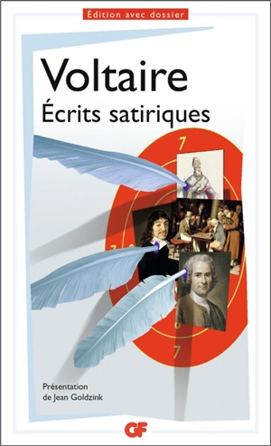 Ecrits satiriques : anthologie - Voltaire