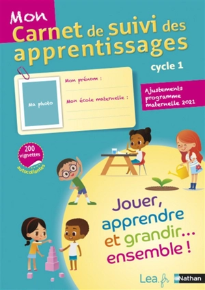 Mon carnet de suivi des apprentissages : cycle 1 - Isabelle Daneyrole