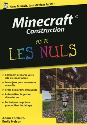 Minecraft construction pour les nuls - Adam Cordeiro