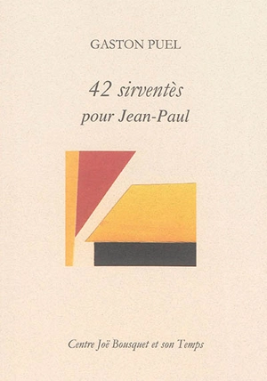 42 sirventès pour Jean-Paul - Gaston Puel