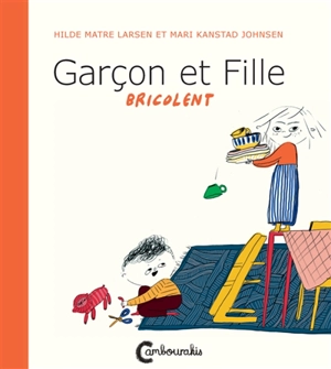 Garçon et fille bricolent - Hilde Matre Larsen