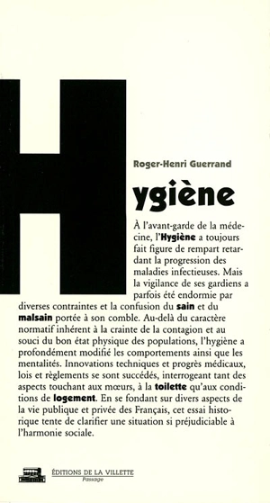 Hygiène - Roger-Henri Guerrand