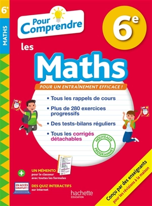 Pour comprendre les maths 6e : nouveaux programmes - Philippe Rousseau