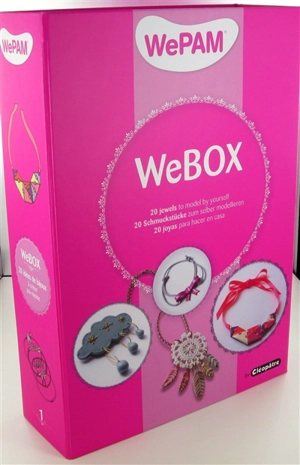 Webox : 20 jewels to model yourself. Webox : 20 Schmuckstücke zum selber modellieren. Webox : 20 joyas para hacer en casa - Marion Taslé