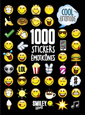 1.000 stickers émoticônes : cool attitude - Smileyworld