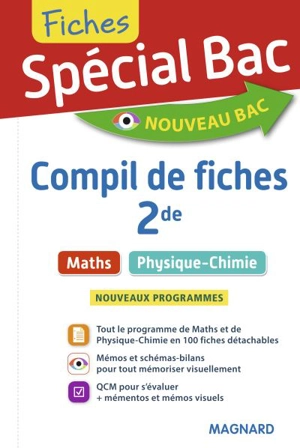 Compil de fiches 2de : nouveaux programmes, nouveau bac - Fabrice Fortain