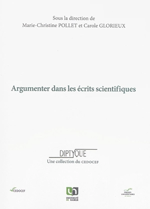 Argumenter dans les écrits scientifiques