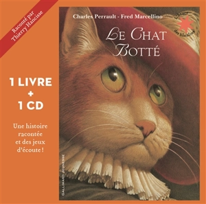 Le chat botté : 1 livre + 1 CD - Charles Perrault