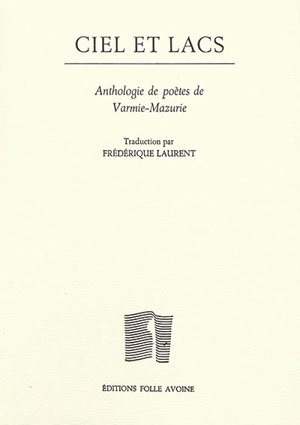 Ciel et lacs : anthologie de poètes de Varmie-Mazurie