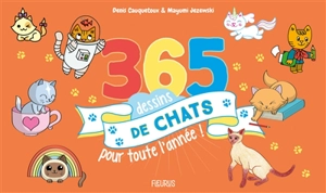 365 dessins de chats pour toute l'année ! - Denis Cauquetoux