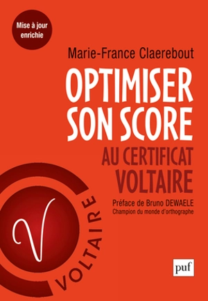 Optimiser son score au certificat Voltaire - Marie-France Claerebout