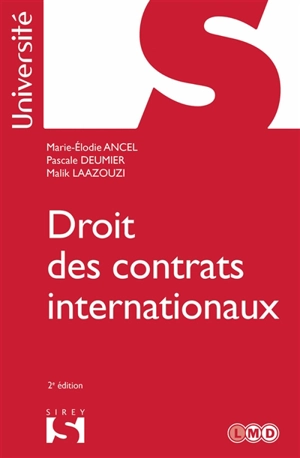 Droit des contrats internationaux : 2020 - Marie-Elodie Ancel