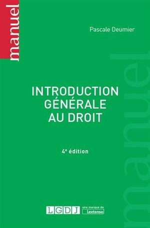 Introduction générale au droit - Pascale Deumier